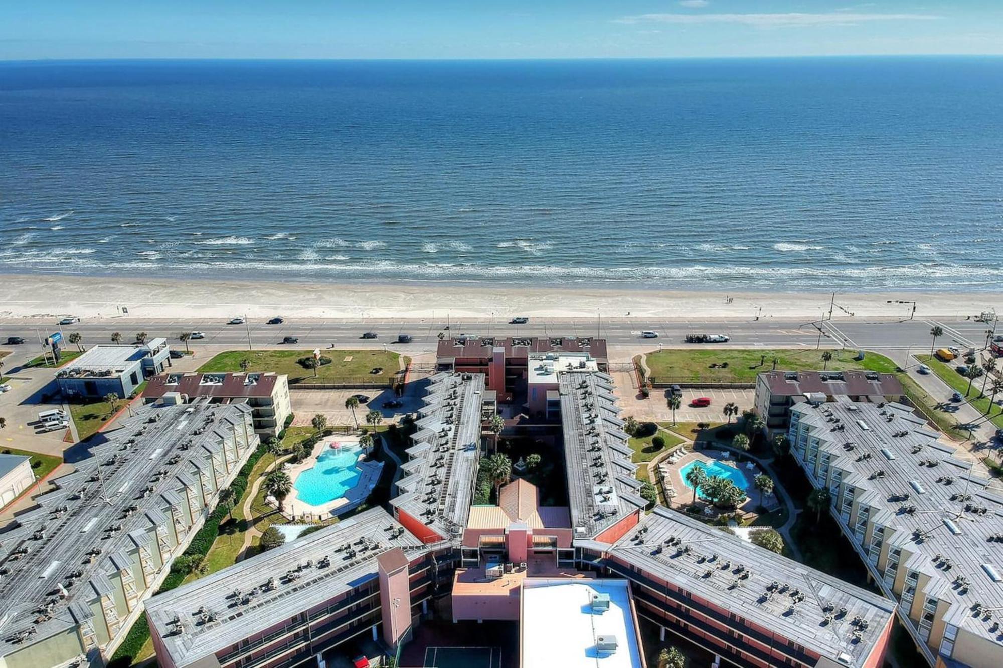 Beachfront Haven Galveston Buitenkant foto